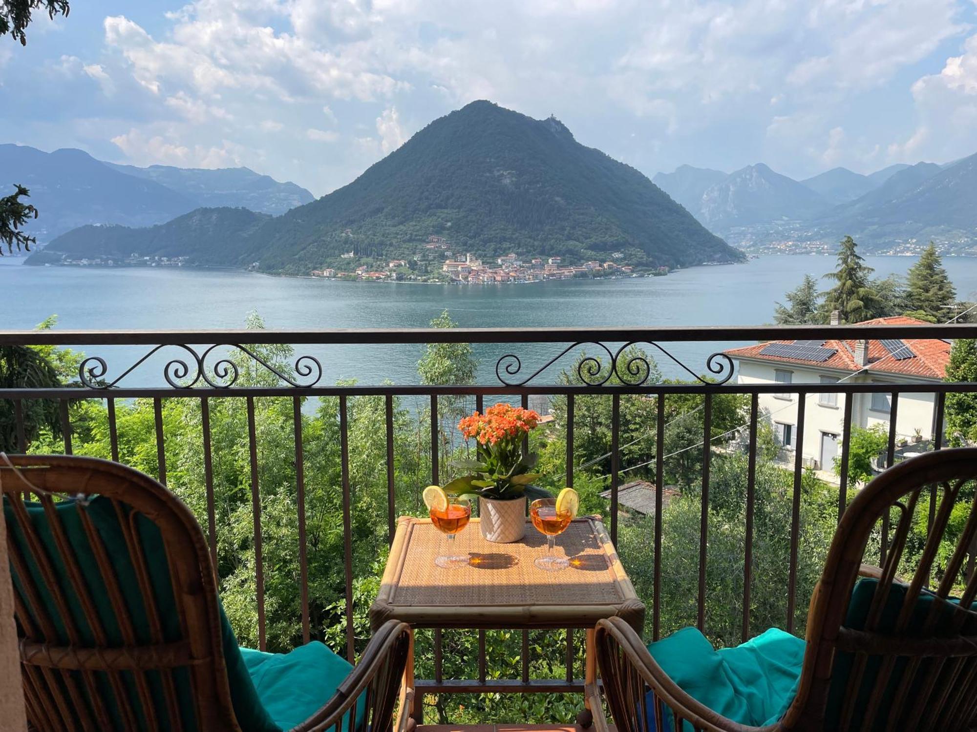 Appartamento Lake View Di Villa Giuliana Sulzano Extérieur photo