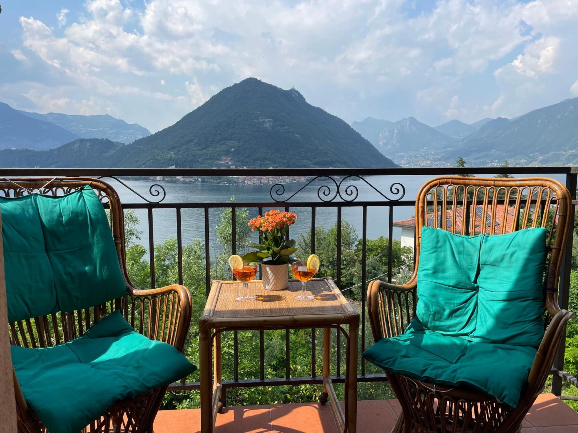 Appartamento Lake View Di Villa Giuliana Sulzano Extérieur photo