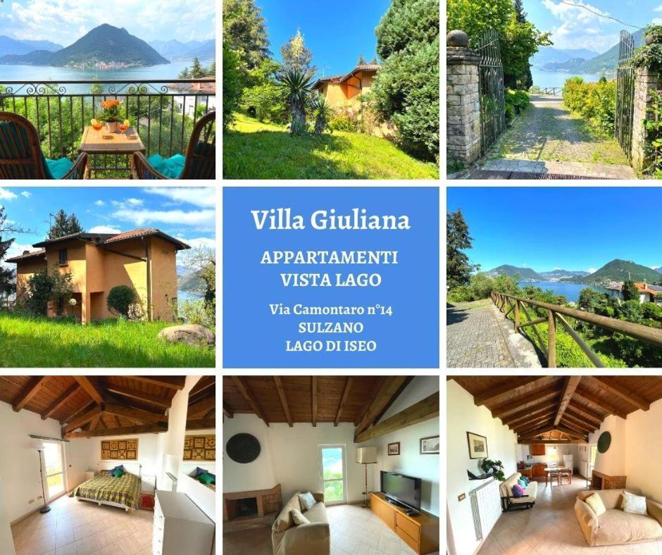 Appartamento Lake View Di Villa Giuliana Sulzano Extérieur photo